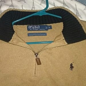 Ralph Lauren half zip turtle neck